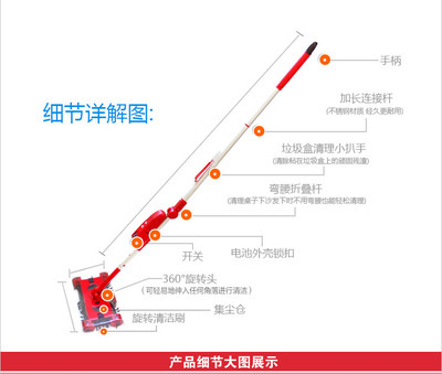 厂家直销家居必备高档扫地机/家用吸尘器——慈溪市周巷天志电器厂